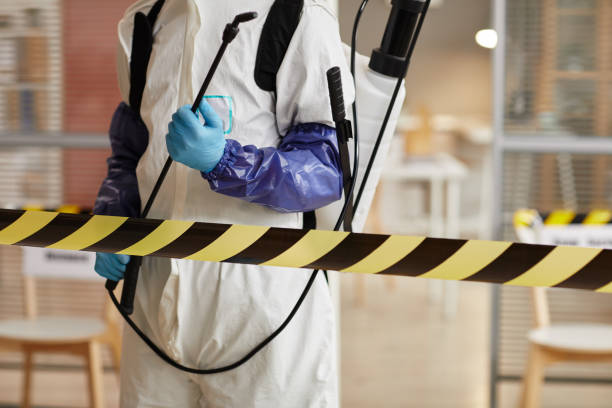 Professional Biohazard technician working in Anza, CA
